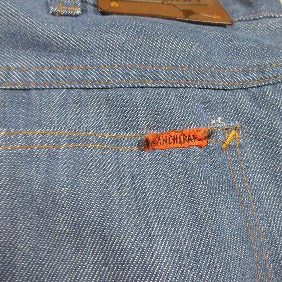 Vintage JC Penney RanchCraft mens dark wash straight leg jeans 36x32 EUC USA - Picture 7 of 13